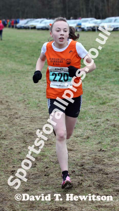 Under-15 girls winner NEHL, Wallington Hall. Photo: David T. Hewitson/Sports for All Pics